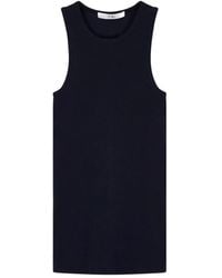 Tibi - Racer-Back Design Tank Top - Lyst