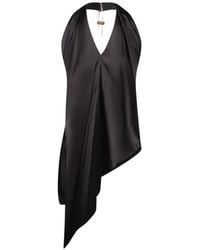 Danamé - Asymmetric Halterneck Top - Lyst