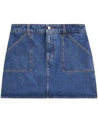 Filippa K - Patch Pocket Mini Skirt - Lyst