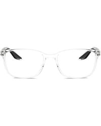 Prada Linea Rossa - Transparent Glasses - Lyst