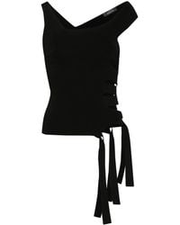 Mugler - Bandage Knitted Top - Women's - Elastane/viscose/polyamide - Lyst