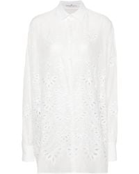 Ermanno Scervino - アイレットレース シャツ - Lyst