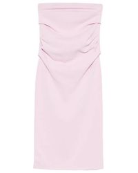 ARMARIUM - Pernilla Ruched-Detail Midi Skirts - Lyst
