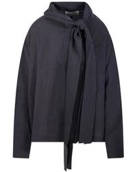 Studio Nicholson - Colt Tie Neck Top - Lyst