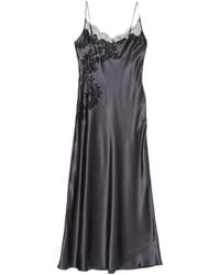 Carine Gilson - Lace-Trim Silk Nightdress - Lyst