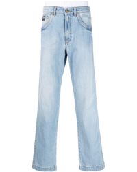 Versace - Low-rise Wide-leg Jeans - Lyst