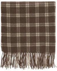 By Malene Birger - Aurora Checked Scarf - Lyst