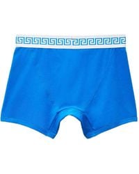 Versace - Cotton-Jersey Trunks - Lyst
