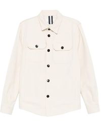 Profuomo - Panelled Shirt Jacket - Lyst