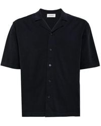 Laneus - Knitted Cotton Shirt - Lyst