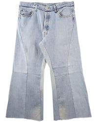READYMADE - Panelled Patchwork Jeans - Lyst