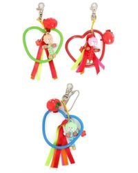Amir Slama - Heart-Motif Keychain (Pack Of Three) - Lyst