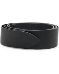 Cortana - Grained-Effect Belt - Lyst