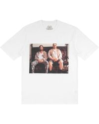 Palace Camiseta con estampado Dude - Blanco