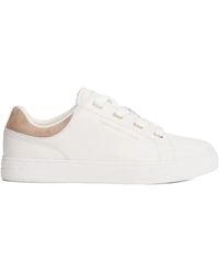 Tommy Hilfiger - Lace-Up Leather Sneakers - Lyst