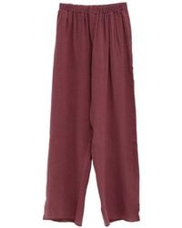 Baserange - Pantalon À Taille Élastiquée Folio - Lyst