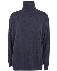 Gentry Portofino - Roll-Neck Cashmere Sweater - Lyst