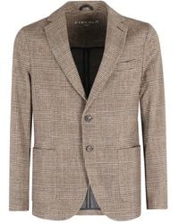 Circolo 1901 - Karierter Blazer mit zwei Knöpfen - Lyst