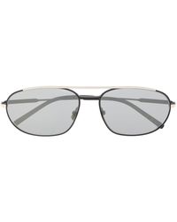 Saint Laurent - Sl 561 Pilot-frame Sunglasses - Lyst
