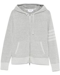 Thom Browne - Sudadera con capucha y motivo 4-Bar - Lyst