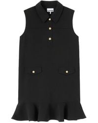 Ganni - Recycled Polyester Dress - Lyst