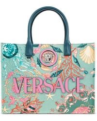 Versace - Borsa Tote Con Testa Di Medusa - Lyst