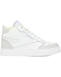 Reebok - Court Advance Bold "footwear White/steely Fog/citron Glow" スニーカー - Lyst