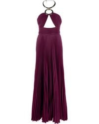 Elie Saab - Pleated Cut-out Gown - Lyst