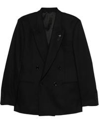 Lardini - Double-breasted Blazer - Lyst