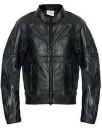 Vetements - Patterned Leather Jacket - Lyst