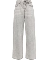 JNBY - Rhinestone-embellished Cotton Jeans - Lyst
