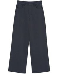Max Mara - Max Mara Elegant T-Shirt Trousers With Zip And Button Closure - Lyst