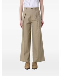 Tela - Pleated Wide-Leg Trousers - Lyst