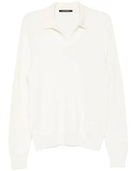 Tagliatore - Fine-Knit Long-Sleeve Sweater - Lyst