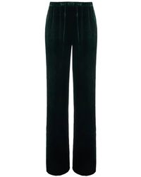 Antonelli - Fazio Velvet Wide-Leg Trousers - Lyst