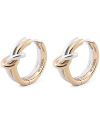 NORMA JEWELLERY - Hydra Knot-Detail Hoop Earrings - Lyst