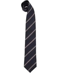 Brunello Cucinelli - Diagonal-Stripe Silk Tie - Lyst