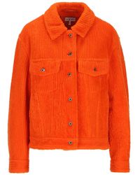 Loewe - Corduroy-Effect Shearling Jacket - Lyst