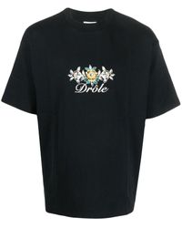 Drole de Monsieur - T-Shirt mit grafischem Print - Lyst