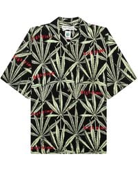 Wacko Maria - High Times Hemd Mit Marihuana-Blatt-Print - Lyst