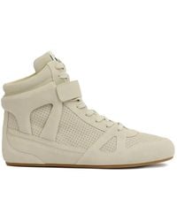 Isabel Marant - Sennyh High-Top Leather Sneakers - Lyst