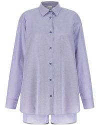 ANDAMANE - Button Shorts And Shirt Set - Lyst
