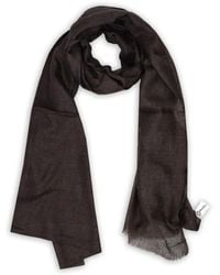 LA ROSE - Sciarpa Con Bordi Sfrangiati - Lyst
