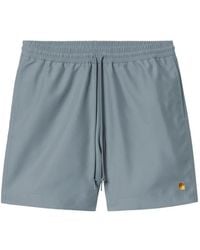 Carhartt - Chase Embroidered Logo Swim Shorts - Lyst