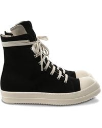 Rick Owens - Lace-Up Fastening Sneakers - Lyst