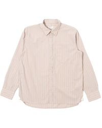 Universal Works - Lazy Day Striped Pocket Shirt - Lyst