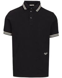 Moncler - Logo-Patch Polo Shirt - Lyst