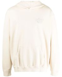 Sporty & Rich - Logo-Print Cotton Hoodie - Lyst