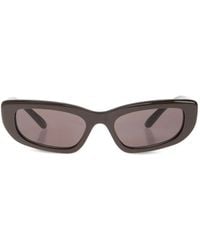 Balenciaga - Palma Rectangle-Frame Sunglasses - Lyst