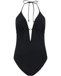 Tory Burch - Badpak Met Halternek - Lyst